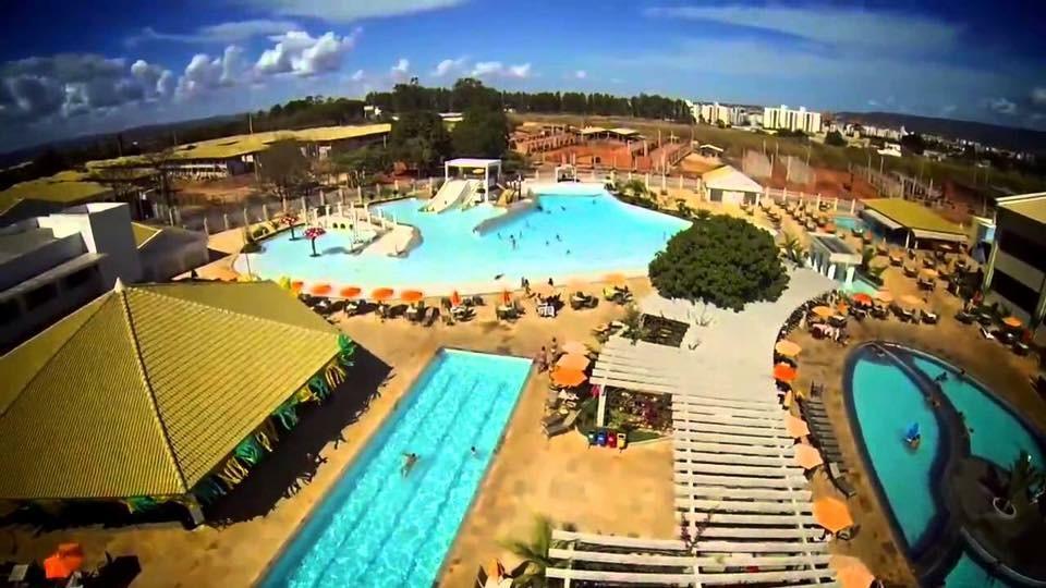 Lacqua Di Roma, Com Fogao Geladeira E Parque Aquatico 24H Caldas Novas Eksteriør billede